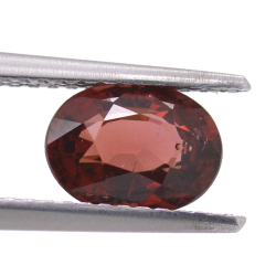 1.50ct Granate Rodolita Talla Ovalada