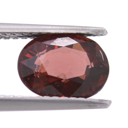 1.68ct Granate Rodolita Talla Ovalada