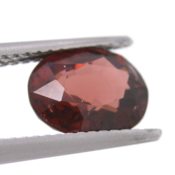 2.31ct Grenat Rhodolite Taille Ovale