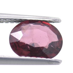 1.83ct Grenat Rhodolite Taille Ovale