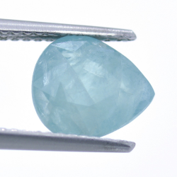 1.71ct Grandidierite Taille Poire