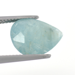 3.33ct Grandidierite Taille Poire