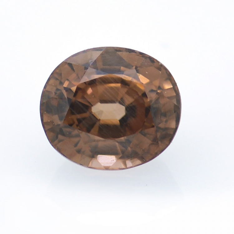 1.60ct  Rosa Zirkon Oval Schnitt