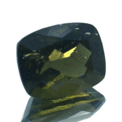 2.53ct. Moldavite Cushion Cut