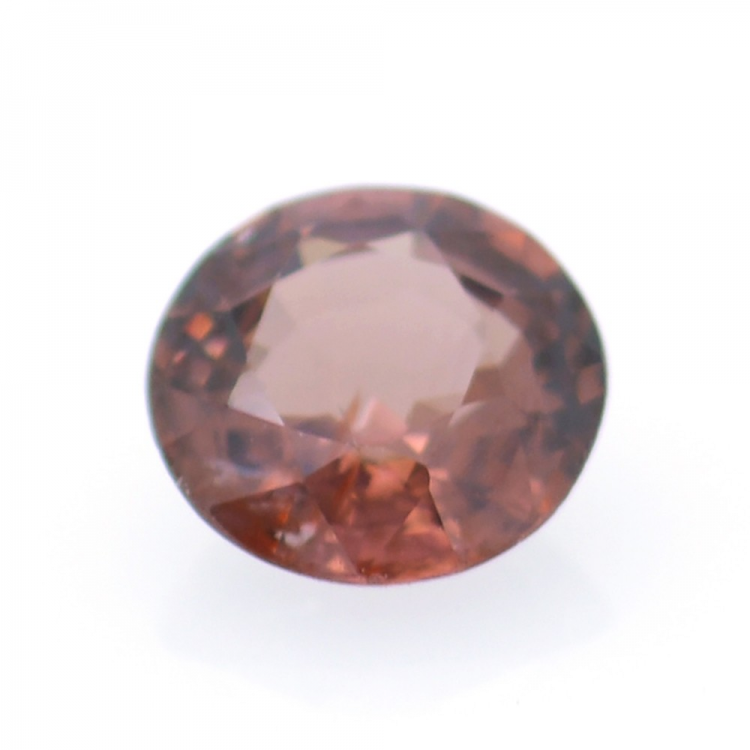 1.21ct  Rosa Zirkon Rund Schnitt