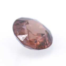 1.21ct  Rosa Zirkon Rund Schnitt