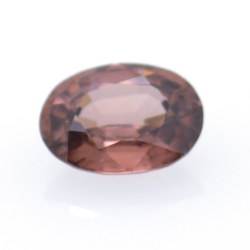 1.28ct Zircón Rosa Talla Ovalada