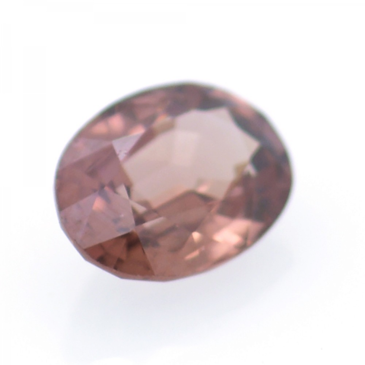 1.28ct Rosa Zirkon Oval Schnitt