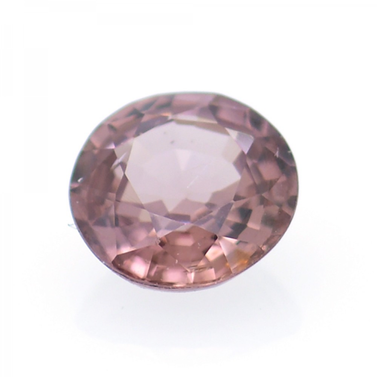 1.21ct  Rosa Zirkon Rund Schnitt