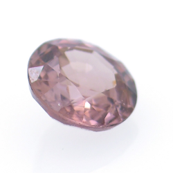 1.21ct  Rosa Zirkon Rund Schnitt