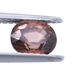 1.34ct Pink Zircon Oval Cut