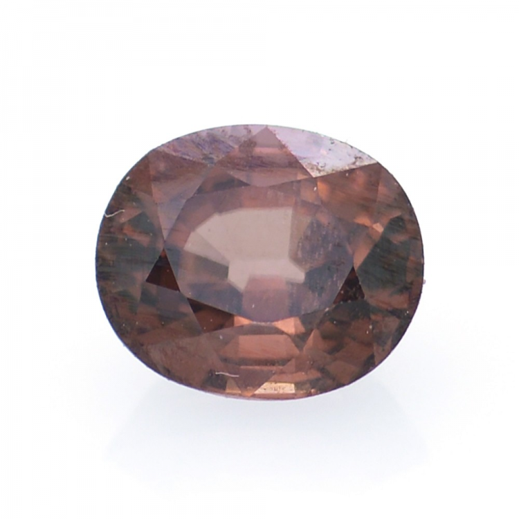 1.34ct Zircone Rosa Faccettato Ovale