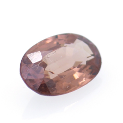 1.32ct Zircone Rosa Faccettato Ovale