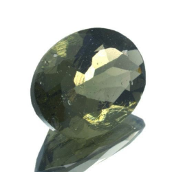 1.92ct.Moldavite Oval Cut