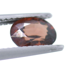 1.24ct Rosa Zirkon Oval Schnitt