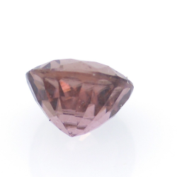 1.33ct Zircone Rosa Faccettato Rotondo