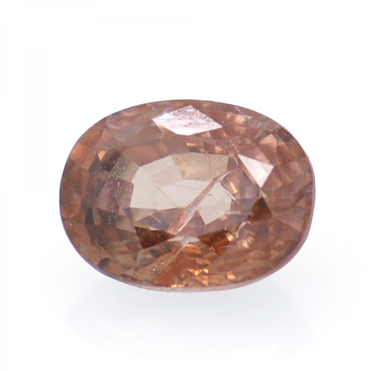 1.46ct Zircone Rosa Faccettato Ovale