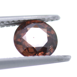 1.47ct  Rosa Zirkon Rund Schnitt