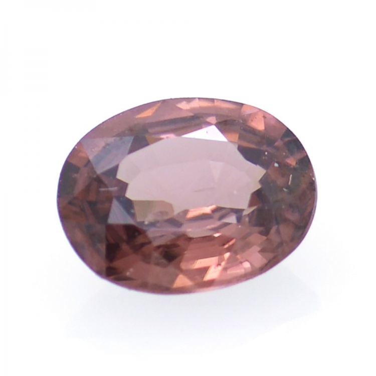 1.01ct Pink Zircon Oval Cut