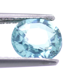 1.19ct Blue Apatite Oval Cut