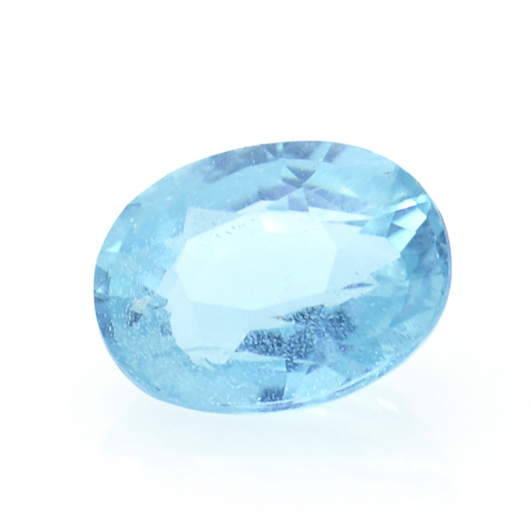 1.34ct Blue Apatite Oval Cut