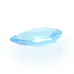 1.19ct Blue Apatite Pear Cut