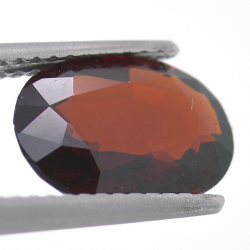 2.94ct Spessartin-Granat Oval Schnitt