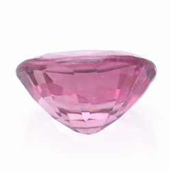 1.60ct Tourmaline Rose Taille Ovale 8.21x6.82mm