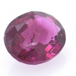 1.97ct Tourmaline Rose Taille Ovale 8.94x7.14mm