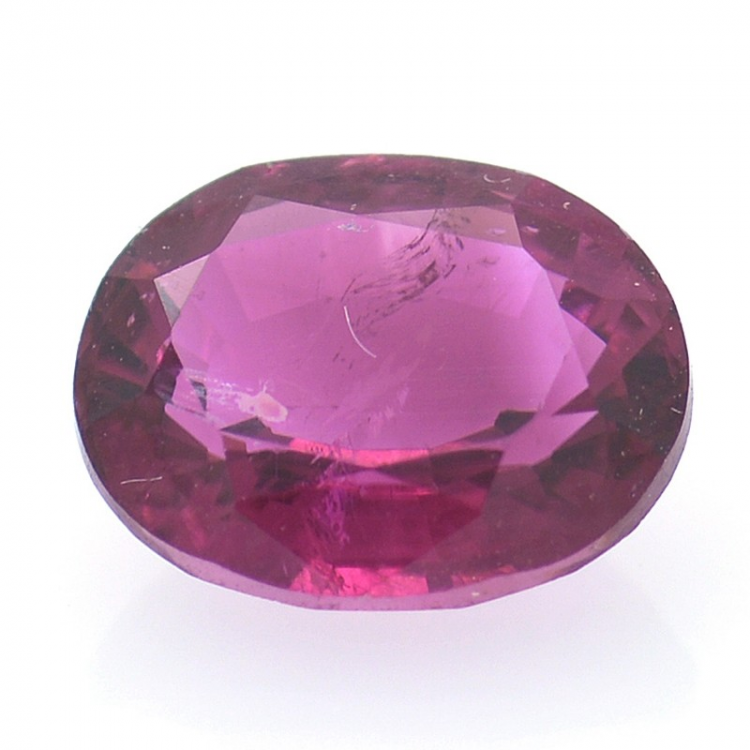 1.97ct Tourmaline Rose Taille Ovale 8.94x7.14mm