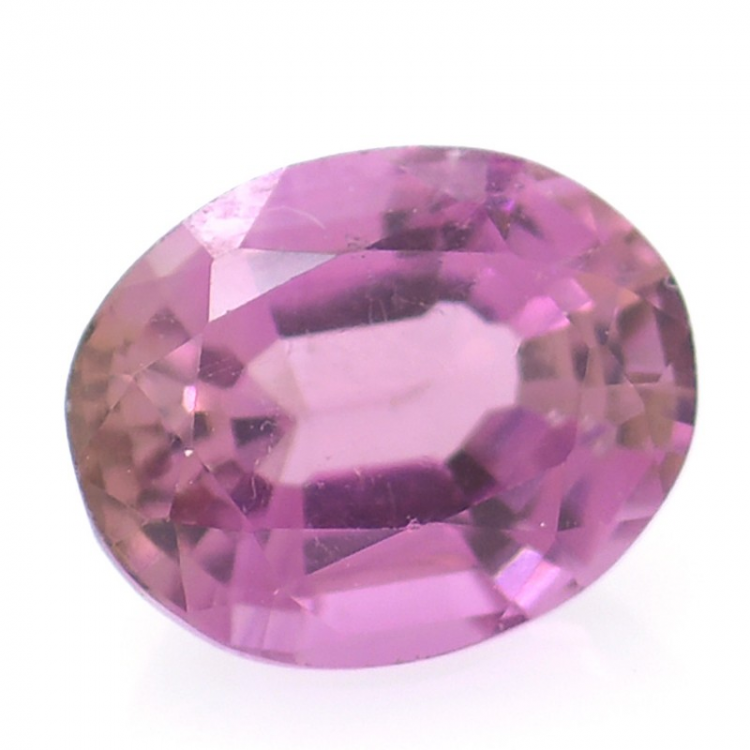 Tormalina rosa da 1,53 ct taglio ovale 7,89 x 6,29 mm