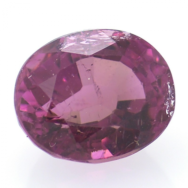 Tormalina rosa da 2,00 ct taglio ovale 7,95 x 6,60 mm