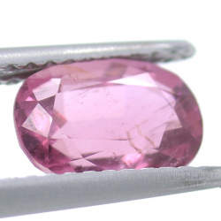 1.39ct Turmalina Rosa Talla Ovalada 8,19x5,82mm