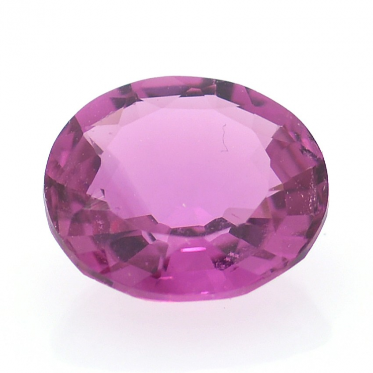 1.24ct Pink Tourmaline Oval Cut 7,54x6,71mm