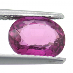 1.29ct Pink Tourmaline Oval Cut 7,76x5,97mm