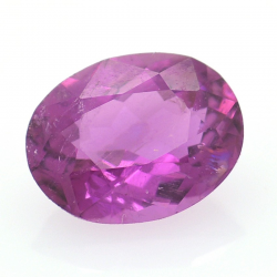 1.32ct Rosa Rubelit-Turmalin Oval Schnitt 8,17x6,41mm