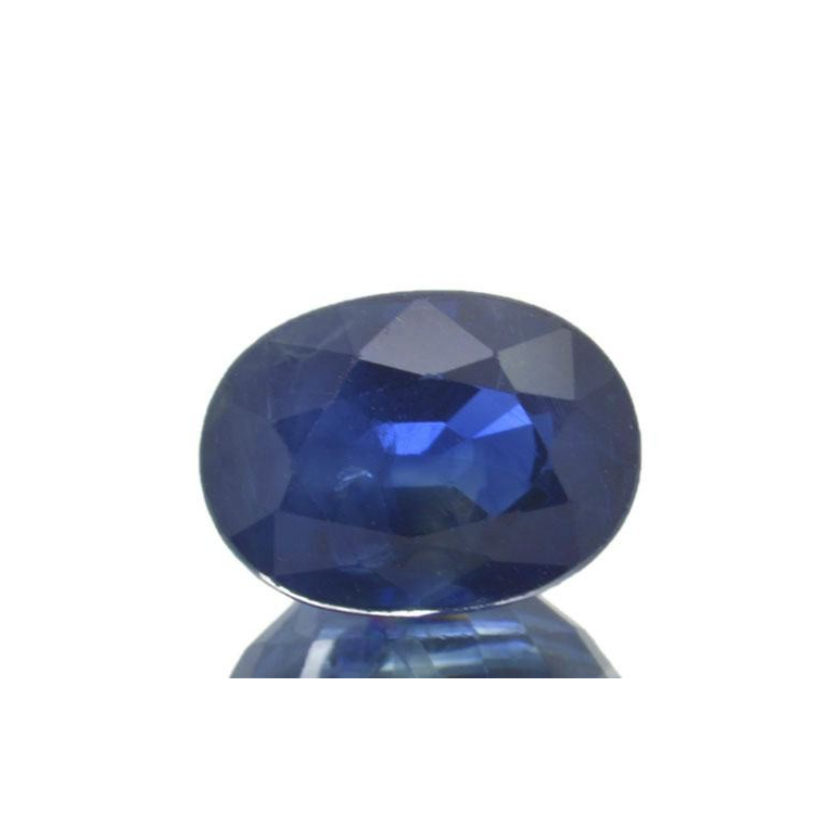 1,31 ct blauer Saphir im Ovalschliff, 6,1 x 4,9 mm