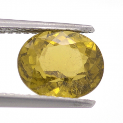 2,28 ct Turmalin im Ovalschliff 9,00 x 7,28 mm