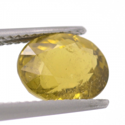 Tormalina da 2,28 ct taglio ovale 9,00 x 7,28 mm