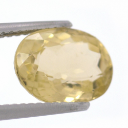 Tormalina da 2,63 ct taglio ovale 10,20 x 7,72 mm