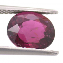 2.72ct Tormalina in Faccettato Ovale 9,09x7,72mm