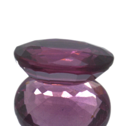 2.83ct Rhodolite Granat Oval Schnitt