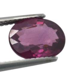 2.83ct Rhodolite Granat Oval Schnitt