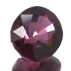 2.86ct Grenat Rhodolite Taille Ovale