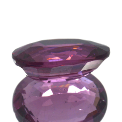 3.35ct Rhodolite Granat Oval Schnitt