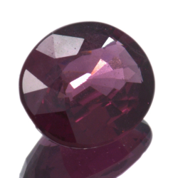 2.75ct Rhodolite Garnet Oval Cut