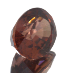 1.83ct Rosa Zirkon Oval Schnitt