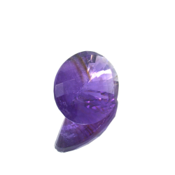 13.89ct Amethyst Oval Cut with Chessboard