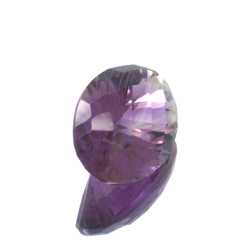 17.63ct Amethyst Oval Cut with Chessboard