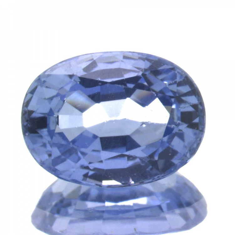 1,11 ct blauer Saphir im Ovalschliff 6,94 x 5,16 mm